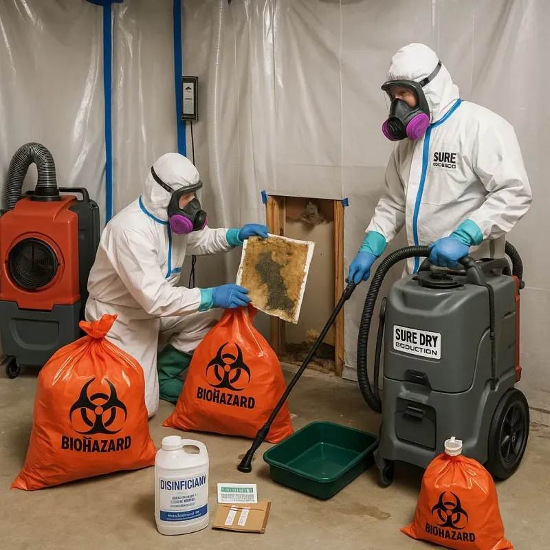 Contaminated Water Handling Protocols process in Blanco County, TX