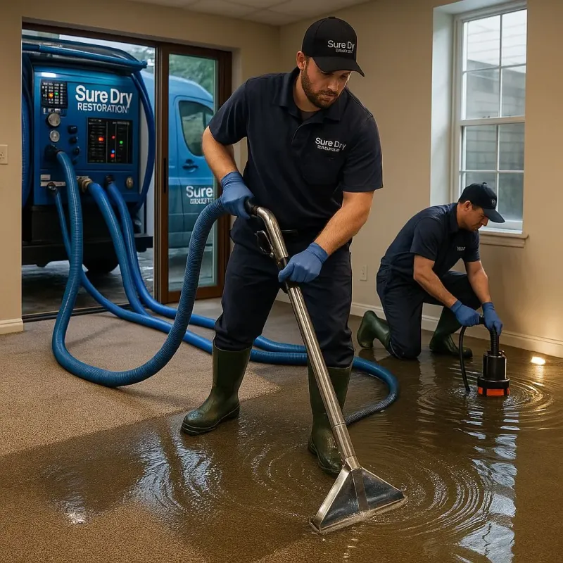 Water Extraction and Removal process in Blanco County, TX